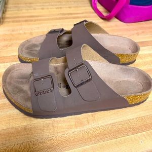 Brown Birkenstocks